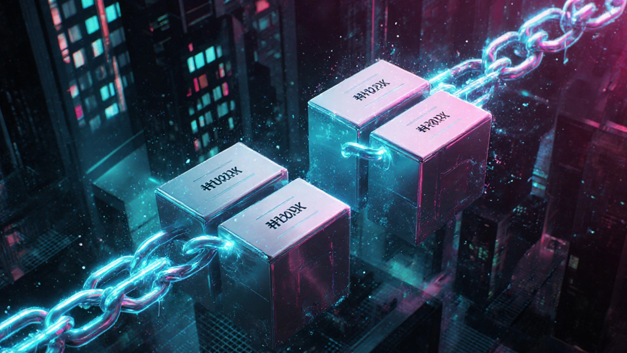 Come avviene una riorganizzazione della blockchain