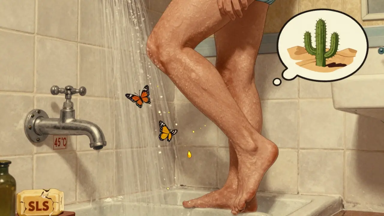 Bagni e docce calde: come non disidratare la pelle del corpo