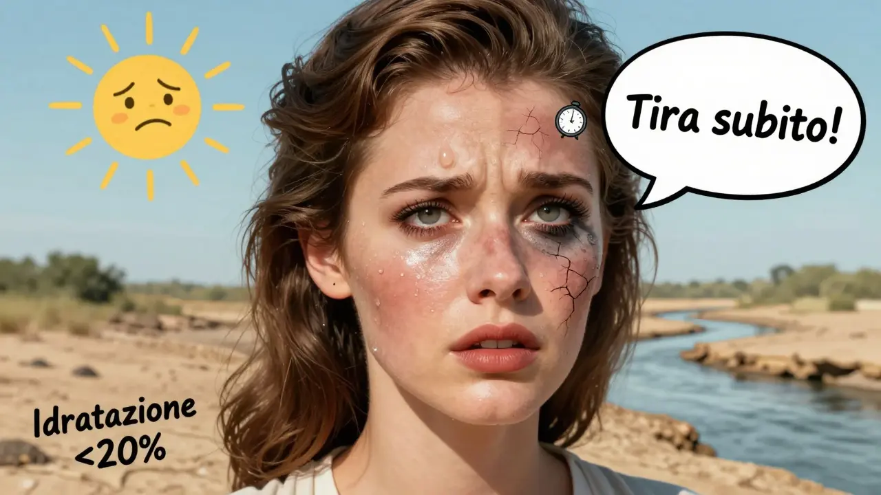 Come identificare se la pelle del viso è disidratata: segnali chiave da non ignorare