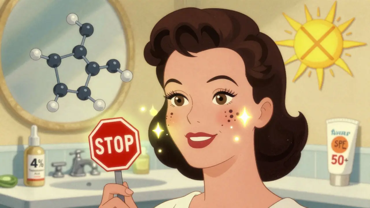 Acido tranexamico per iperpigmentazione del viso: cosa dice la scienza nel 2026