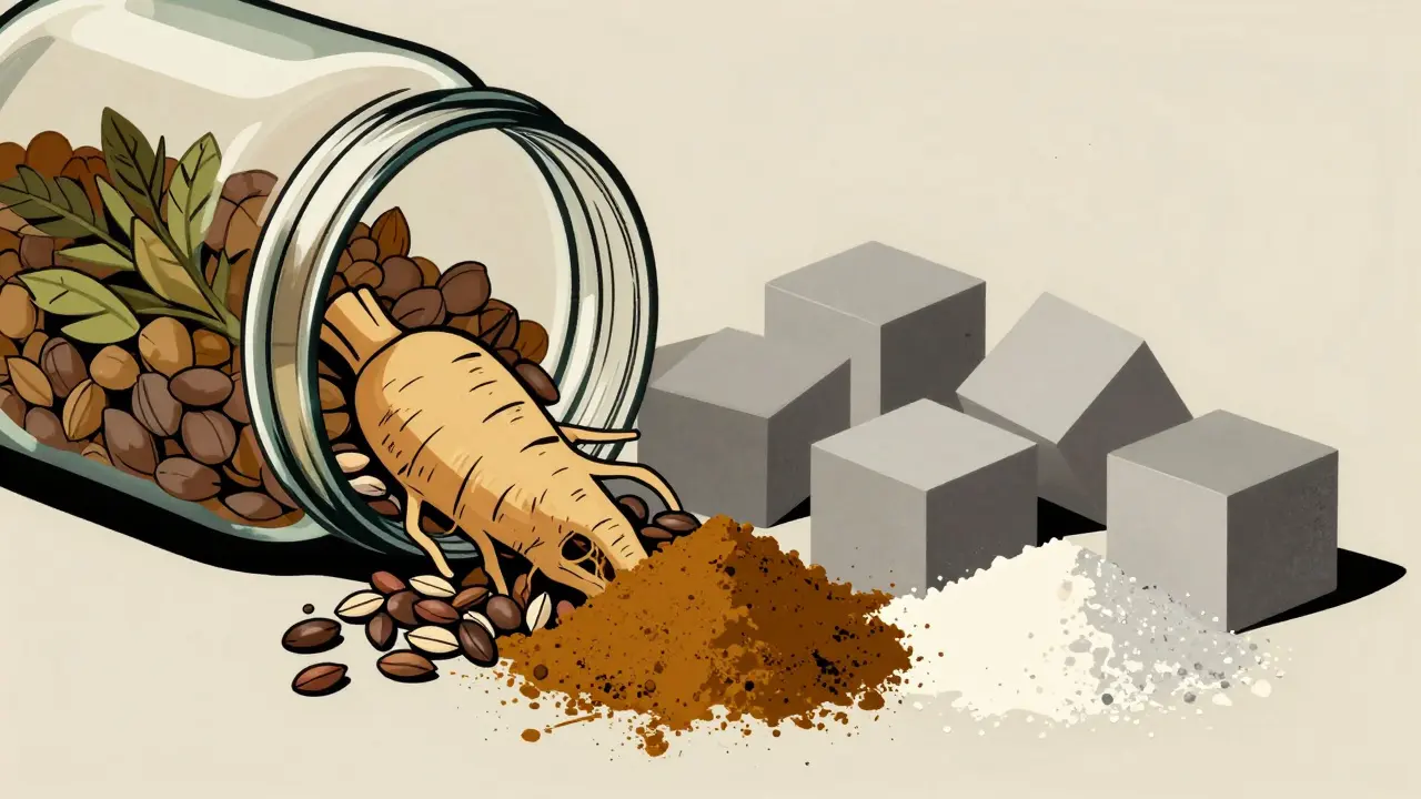 Ingredienti naturali contrapposti ad additivi artificiali.