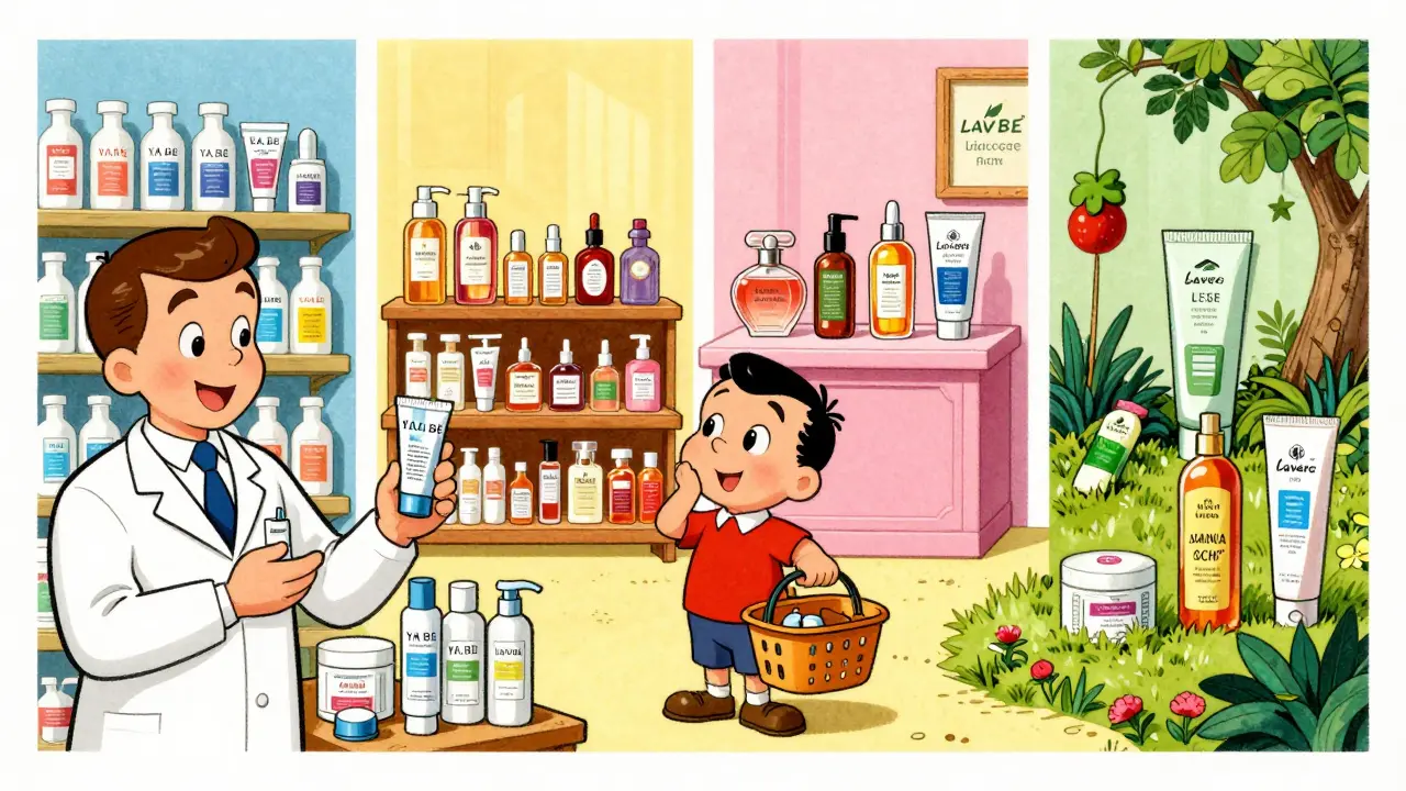 Confronto tra diverse fasce di prezzo per la skincare maschile