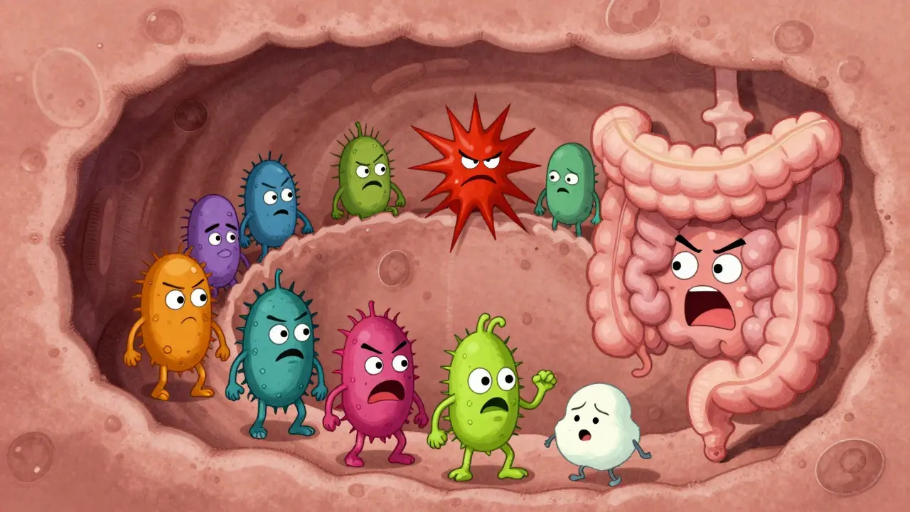 Microbi del kefir che sopravvivono nell'intestino umano