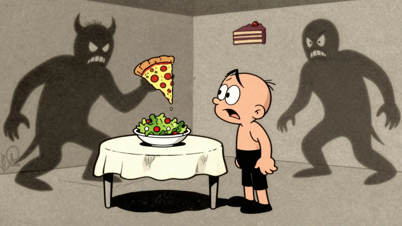 Bulimia: il ciclo di abbuffate e purghe spiegato