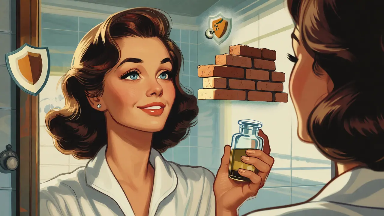 Donna con capelli sani e metafore di forza graduale